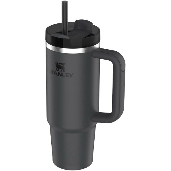 Stanley Quencher® H2.0 FlowState™ 890 ml gerecyclede, roestvrijstalen, geïsoleerde beker - Zwart Stanley Quencher® H2.0 FlowState™ 890 ml gerecyclede, roestvrijstalen, geïsoleerde beker - Zwart