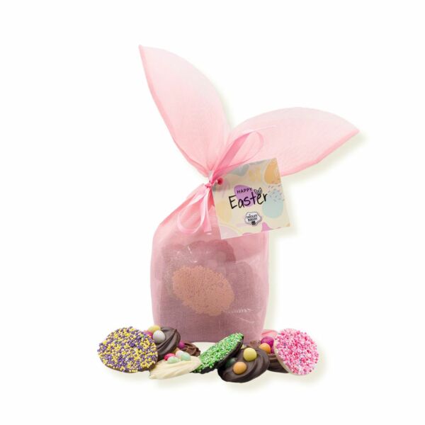 Chocolade super Paasmix in paashaas zakje, 125 gram