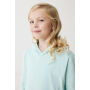 IQONIQ Yengo kids recycled katoen hoodie met steekzakken, crushed mint (34)