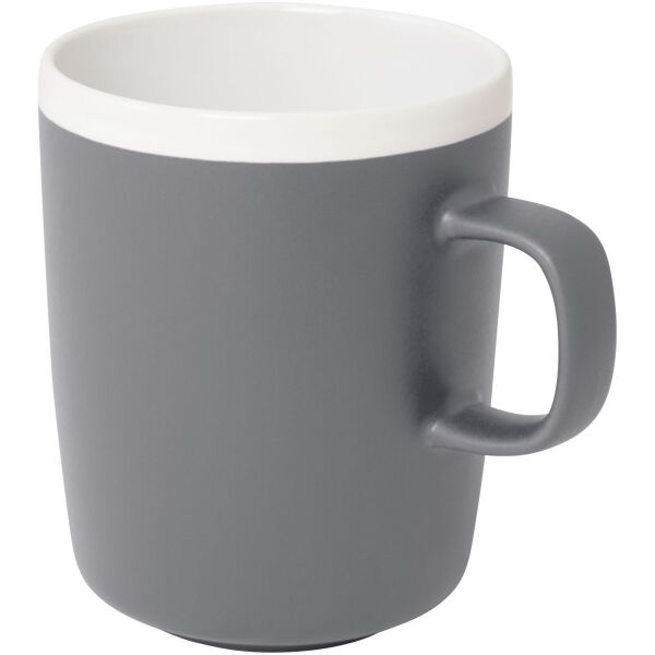 Lilio 310 ml ceramic mug - Grey