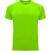 Bahrain kortärmad funktions T-shirt för herr - Fluor Green - S