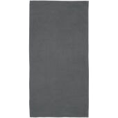 Pieter GRS ultralichte en sneldrogende handdoek 50 x 100 cm - Grijs