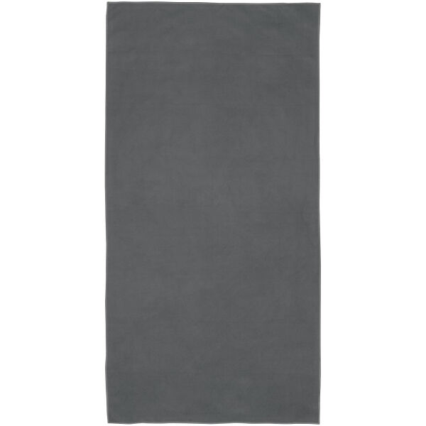 Pieter GRS ultralichte en sneldrogende handdoek 50 x 100 cm - Grijs