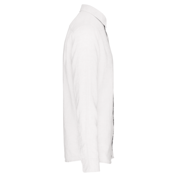 Chemise en lin homme White XS Chemise en lin homme White XS