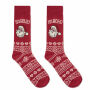 SOC MEDIUM - Paar kerstsokken M - Bordeaux SOC MEDIUM - Paar kerstsokken M - Bordeaux