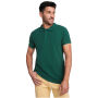 Prince biologisch katoenen herenpolo met korte mouwen - Zwart - 3XL
