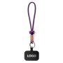 Enkel koord sleutelhanger en telefoonhouder met eigen designlabel