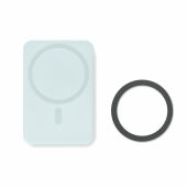 DOUBLETIC - Magnetische lader 15W - Babyblauw