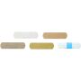 5 stuks pleisters met full colour bedrukte papieren envelop - Wit - Waterproof