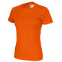 Cottover Gots T-shirt Lady orange XXL Cottover Gots T-shirt Lady orange XXL