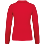 Piqué-damespolo lange mouwen Red XS Piqué-damespolo lange mouwen Red XS