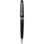 Waterman Expert balpen (blauwe inkt) - Zwart/Zilver