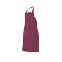 BIB APRON WITH POCKET, GARNET, One size, VELILLA