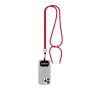 Crossbody duotone koord telefoonhouder van polyester