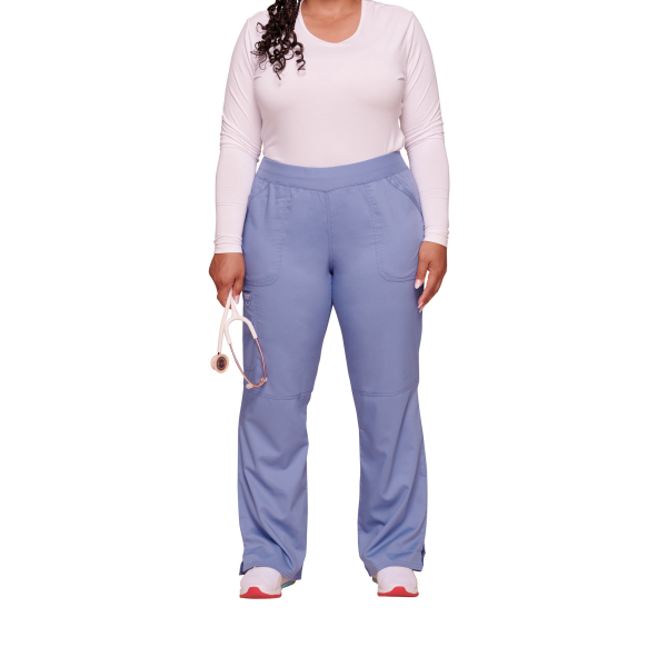 Cargobroek met standaard taille en zonder sluiting voor dames Cargobroek met standaard taille en zonder sluiting voor dames