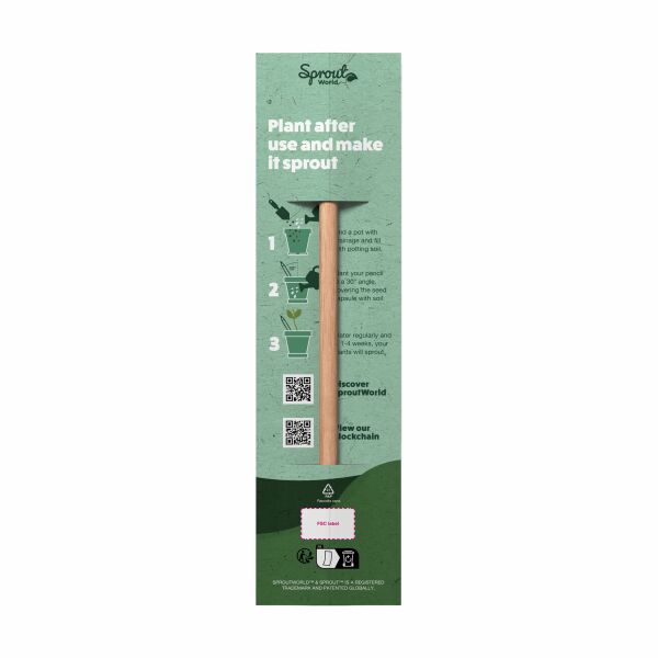Sproutworld Set: Sharpened Pencil & Header Card angespitzte Bleistift - holz Sproutworld Set: Sharpened Pencil & Header Card angespitzte Bleistift - holz