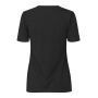 Stretch T-shirt | comfort | dames - Zwart, XS