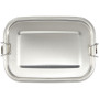Titan recycled stainless steel lunch box - Silver