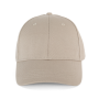 Biologisch katoenen pet met 6 panelen - K-up Gold Label Beige One Size