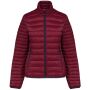 Ladies' lightweight padded jacket wine XXL