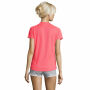 SPORTY WOMEN - SPORTYdames t-shirt 140g - L - Neon Coral