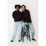 IQONIQ Joshua recycled cotton hoodie, merlot (M)