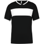 Kids’ short-sleeved multisport jersey Black / White 4/6 years