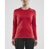 *Rush LS tee wmn bright red xxl