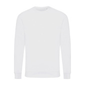 Iqoniq Zion gerecycled katoen sweater, wit (S)