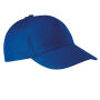 Katoenen pet 5 panelen Royal Blue One Size