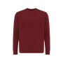 IQONIQ Etosha lichtgewicht gerecycled katoen sweater, bordeauxrood (XXS)