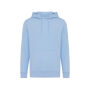 IQONIQ Rila lichtgewicht gerecycled katoen hoodie, sky blue (XXS)