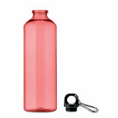 MOSS RE750 - RPET fles 750ml - Transparant Rood