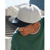 Original Flat Peak Snapback - Black/Black/Black - One Size