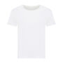 IQONIQ Yala dames lichtgewicht gerecycled katoen t-shirt, recycled white (L)