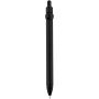 Fidget balpen van gerecycled plastic (zwarte inkt) - Zwart