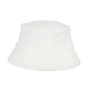 Ecologische uniseks bucket hat in badstof Ivory S/M