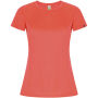 Imola sportshirt met korte mouwen voor dames - Fluor Coral - S