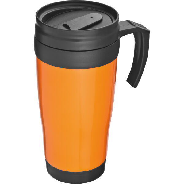 Kunststof drinkbeker met afsluitbare deksel- 0,4L Kunststof drinkbeker met afsluitbare deksel- 0,4L