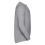 RUS Heavy Duty Crewneck Sweatshirt, Light Oxford, XL
