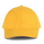 Orlando - 6 panel cap Yellow / Slate Grey One Size Orlando - 6 panel cap Yellow / Slate Grey One Size