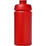 Baseline Rise 500 ml drinkfles met klapdeksel - Rood/Rood