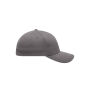 6 Panel Elastic Fit Baseball Cap dark grey L/XL