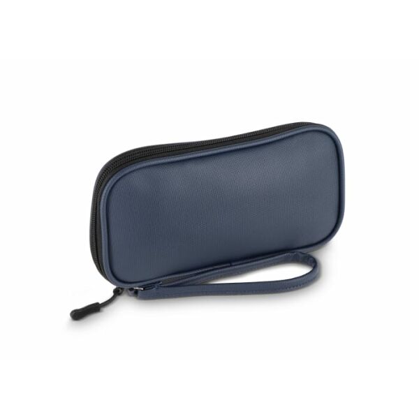 rPET PU-gecoate 210D Kyra organizer tas 20 x 11.5 x 2 cm - Donkerblauw rPET PU-gecoate 210D Kyra organizer tas 20 x 11.5 x 2 cm - Donkerblauw