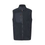Bonded fleece vest - Navy, S