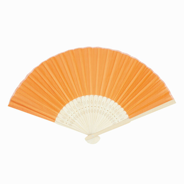BAMBOO COOL - Opvouwbare waaier oranje BAMBOO COOL - Opvouwbare waaier oranje
