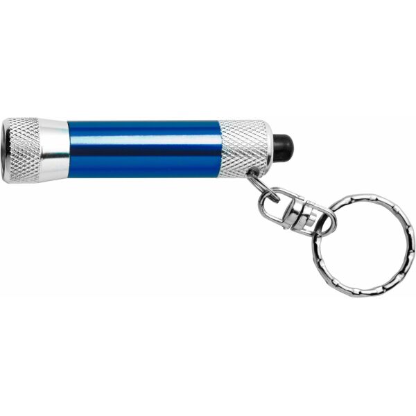 Sleutelhanger Audrey | Aluminium | LED - kobaltblauw Sleutelhanger Audrey | Aluminium | LED - kobaltblauw
