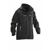 1284 Shell jacket zwart/zwart xs