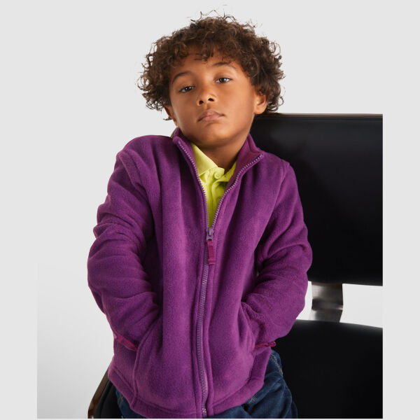 Artic kids full zip fleece jacket - Purple - 12
