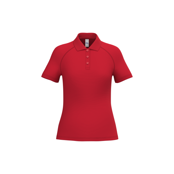 Dames sportpolo Ideal Red S Dames sportpolo Ideal Red S